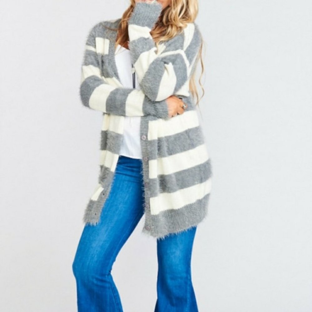 Show Me Your Mumu Lambert Cardigan Potter Stripe